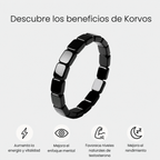 KORVOS BRACELETE HEMATITA