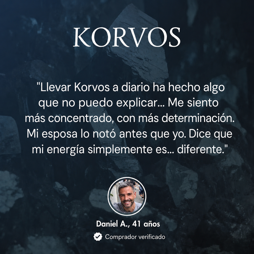 KORVOS BRACELETE HEMATITA
