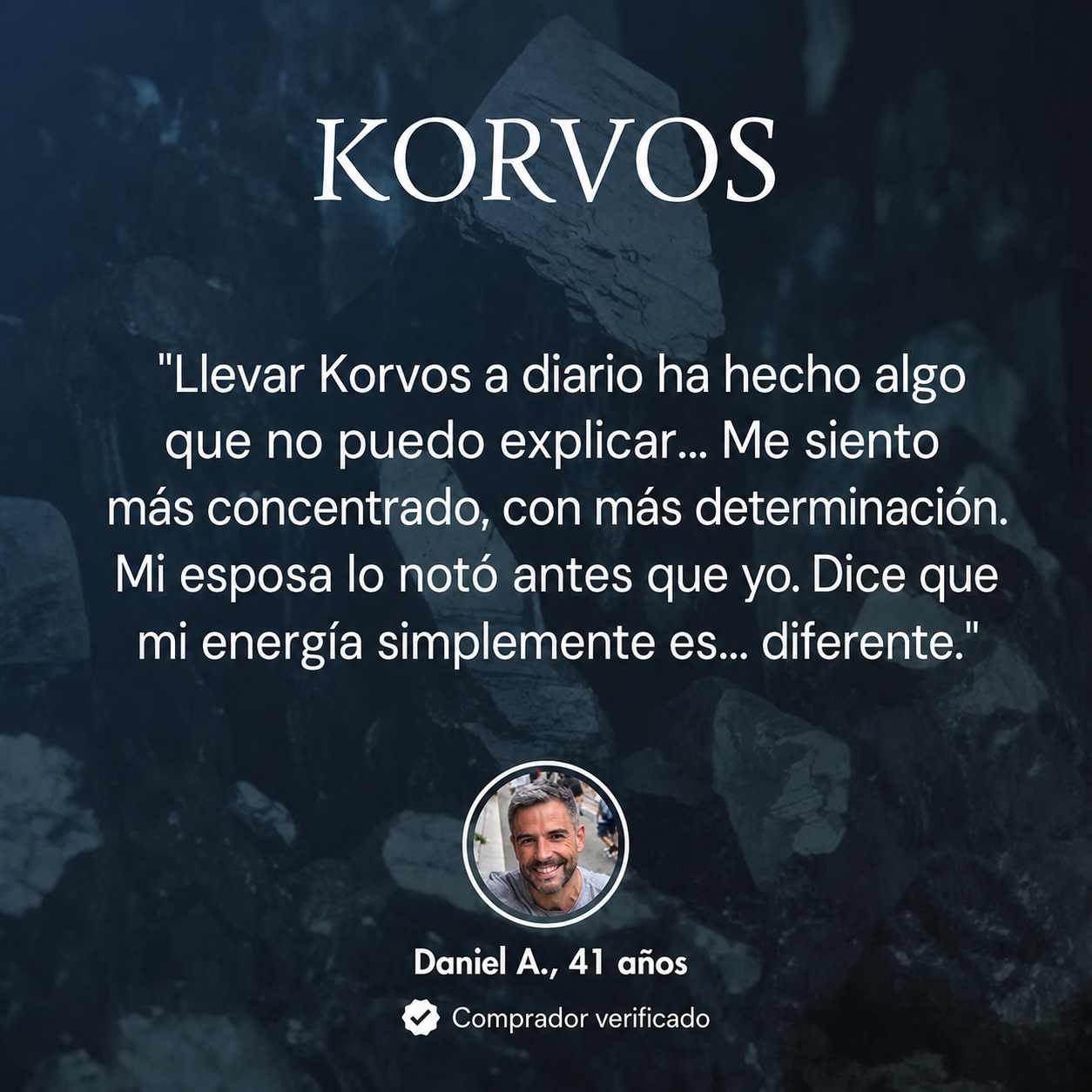 KORVOS BRACELETE HEMATITA
