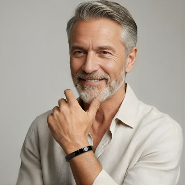 KORVOS BRACELETE HEMATITA